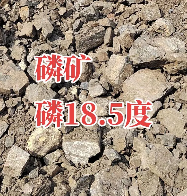 【一手现货】优质磷矿现货直发 - 现场矿样实拍照片